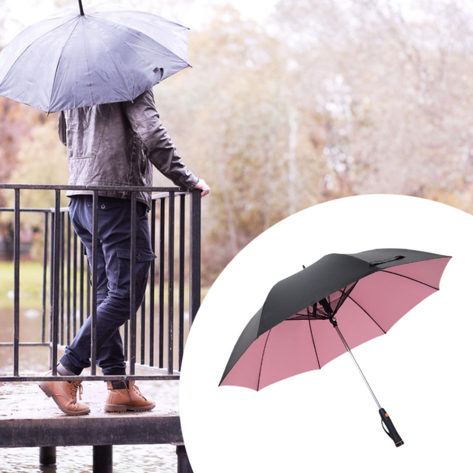 Umbrella with Fan Built in Tra - Outdoor Sports Umbrella review and price