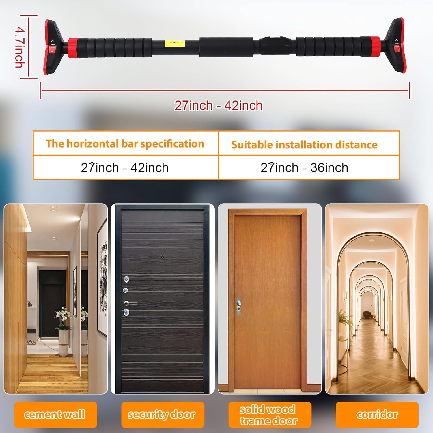 Pull-Up Bar,Chin Up Bar for Do - Chin Bar Doorway review and price