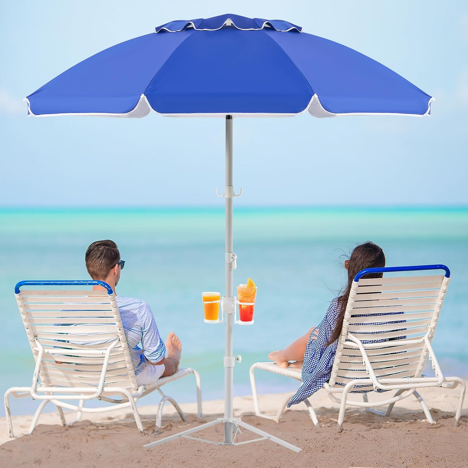 6.5ft Portable Umbrella With S - Outdoor Sports Umbrella review and price